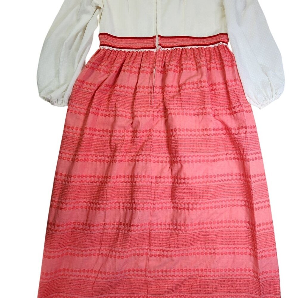 Joseph Magnin Vintage 70's Maxi Dress, Women's 8 - Picture 16 of 16